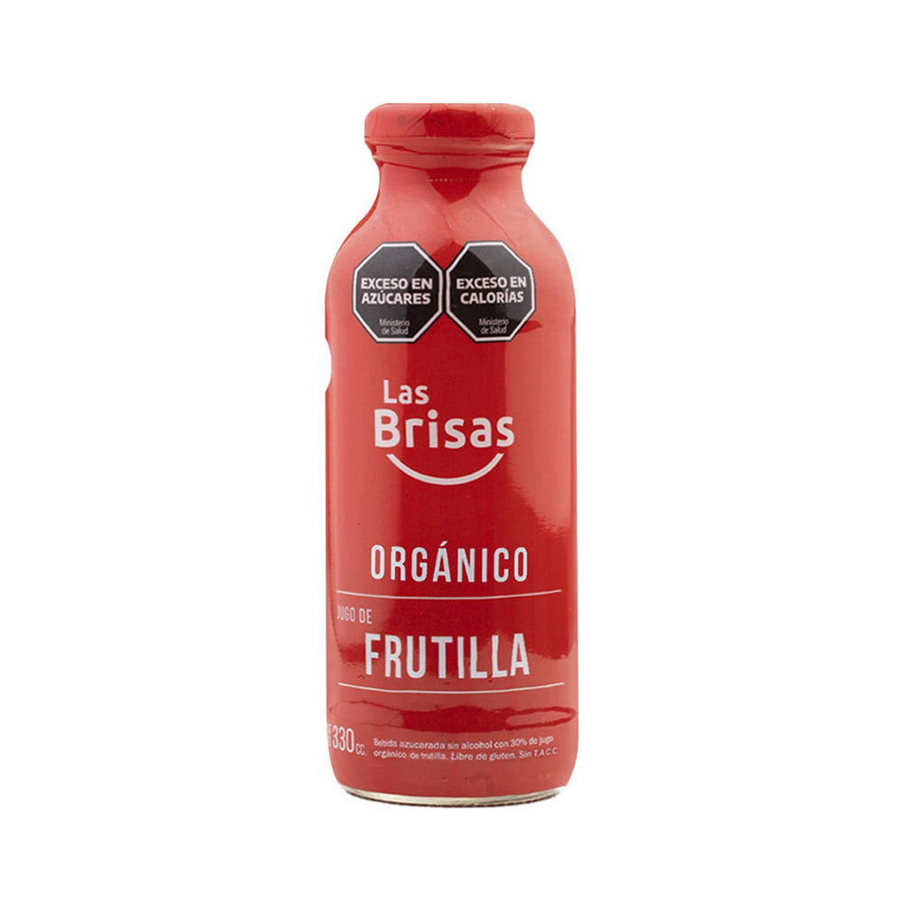 JUGO DE FRUTILLA ORGÁNICO