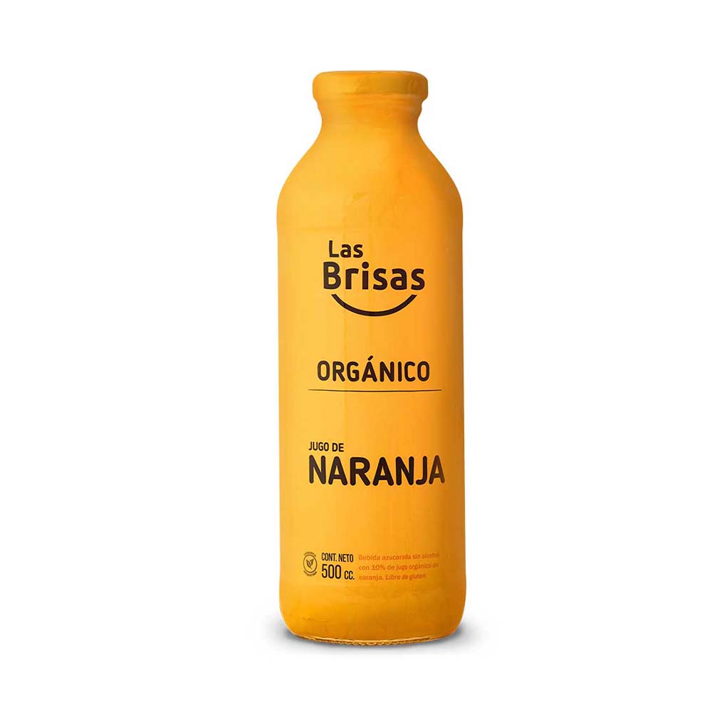 JUGOS ORGÁNICO NARANJA 500ML