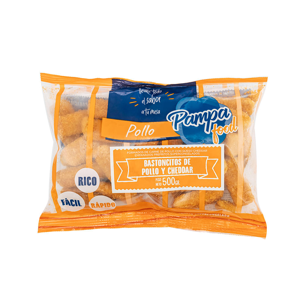 BASTONCITO DE POLLO Y CHEDDAR