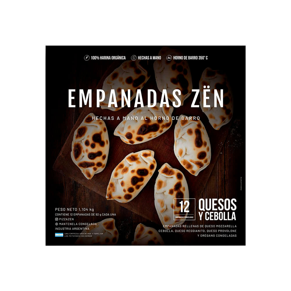 EMPANADAS ZEN QUESOS Y CEBOLLAS