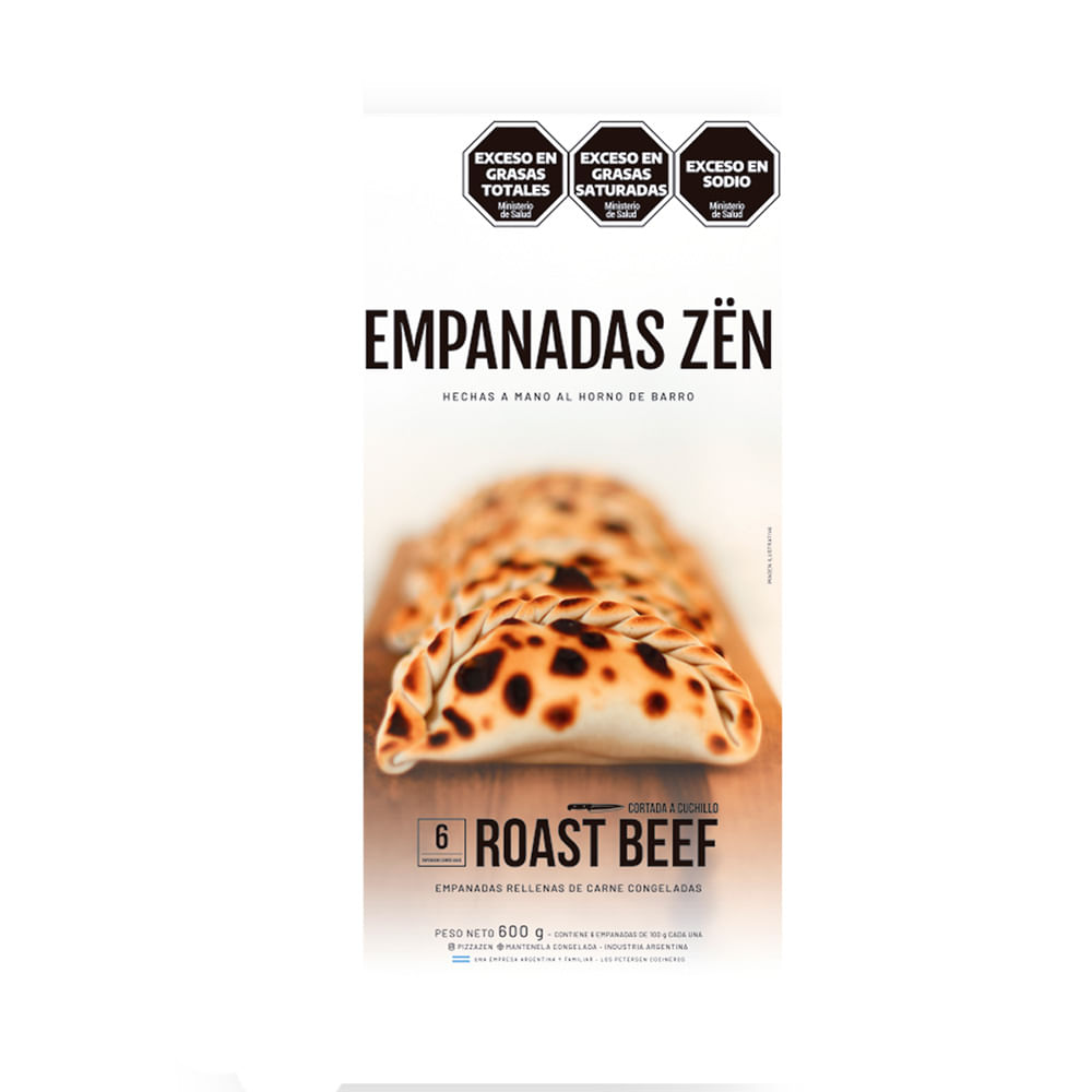 EMPANADAS  ROAST BEEF X6 UNIDADES ZEN
