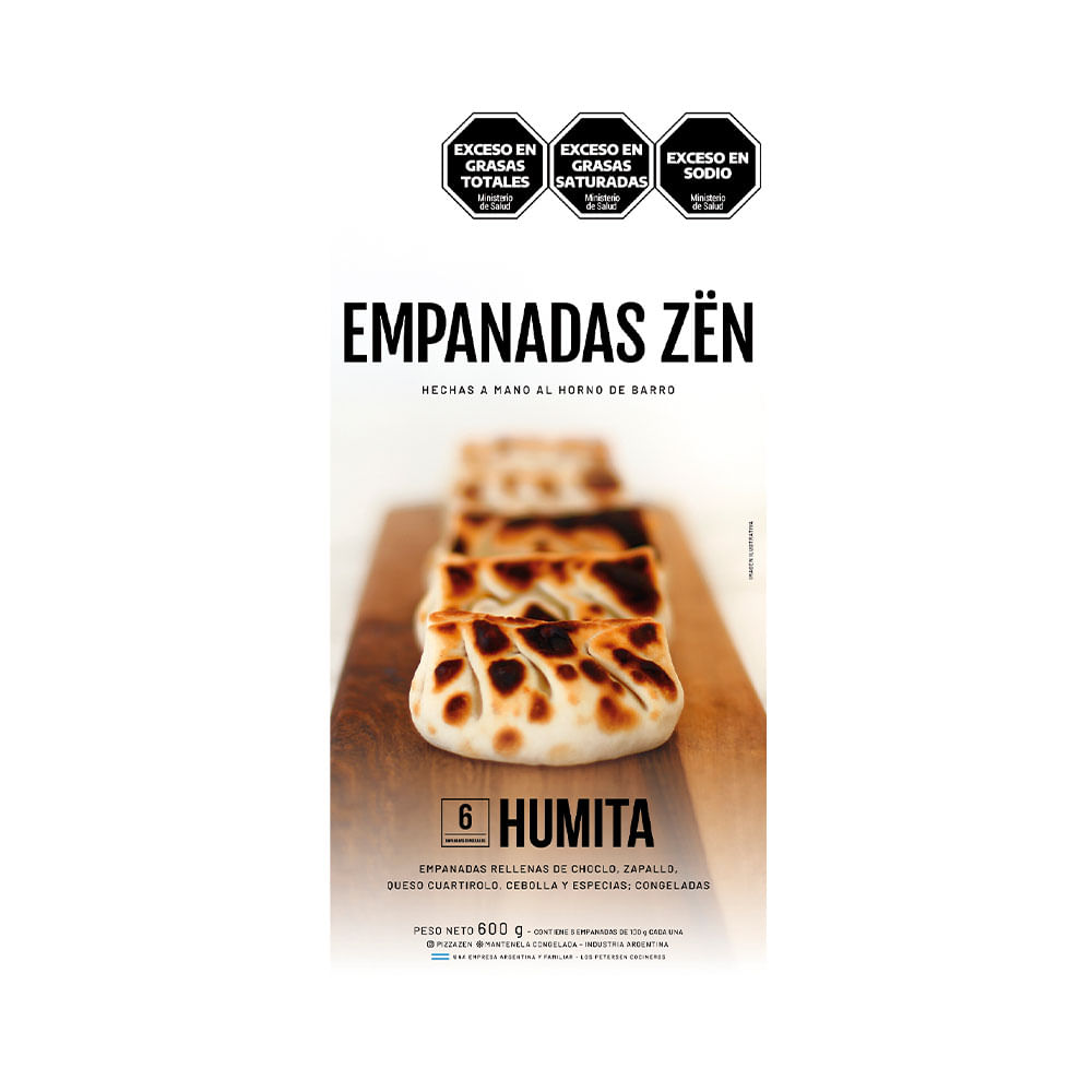 EMPANADAS DE HUMITA X6 UNIDADES ZEN