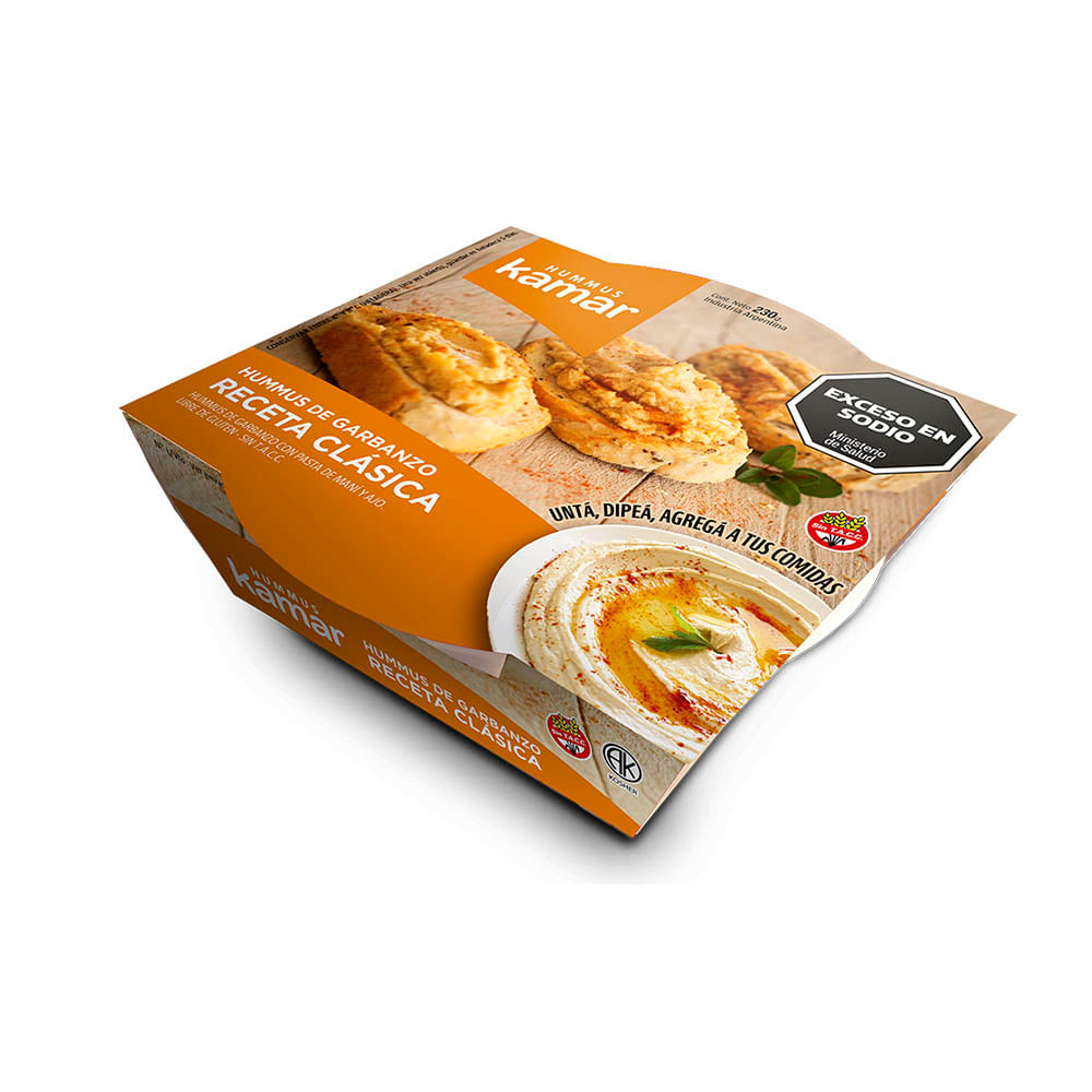 HUMMUS RECETA CLASICA KAMAR