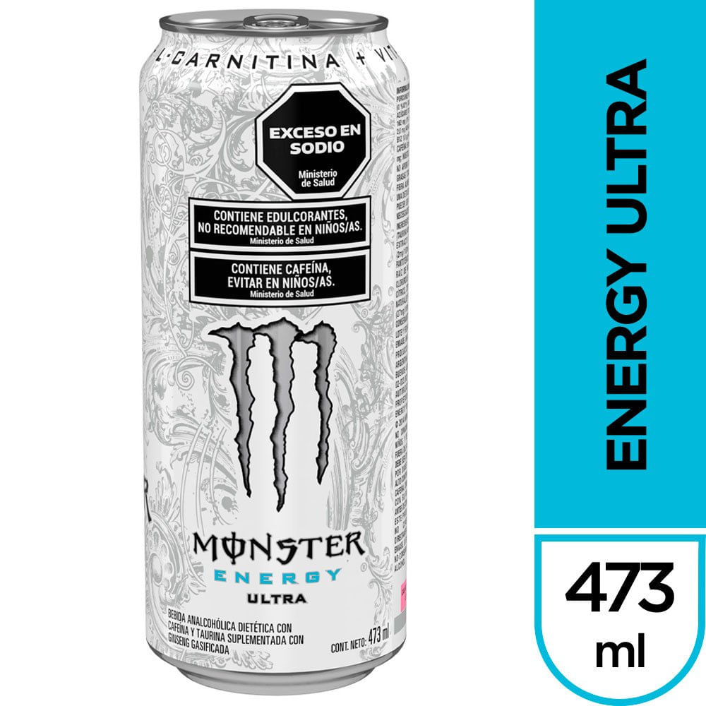 ENERGIZANTE MONSTER ENERGY ULTRA TAURINA L-CARNITINA