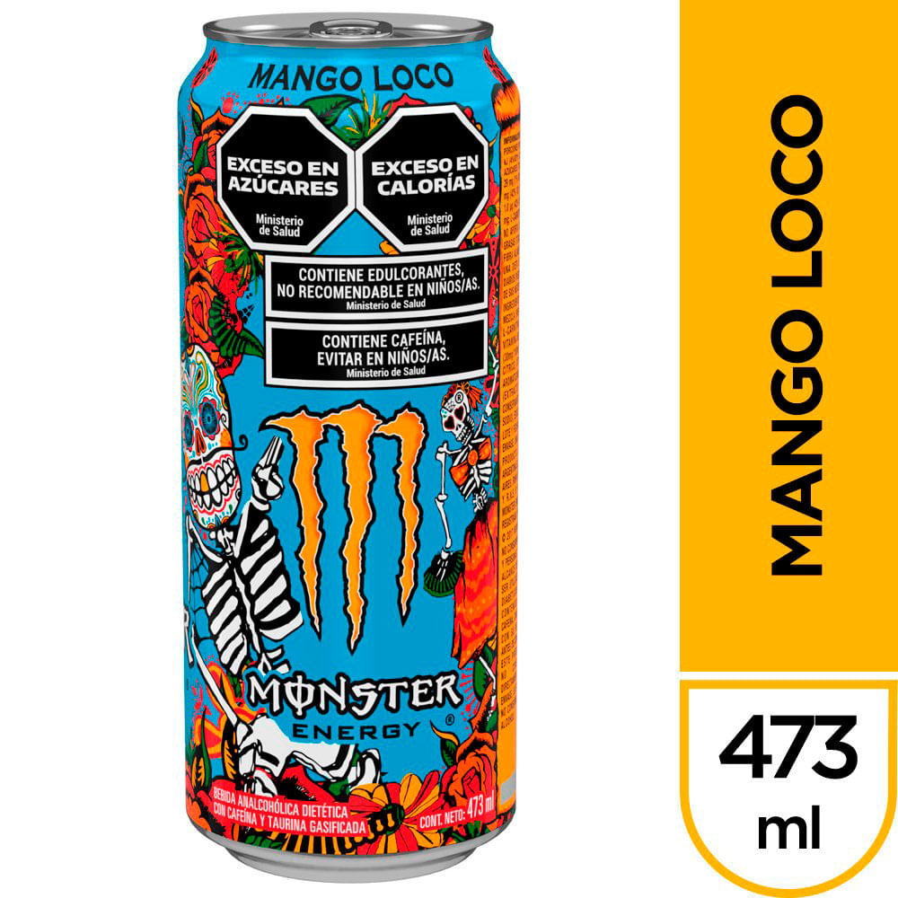 ENERGIZANTE MONSTER MANGO LOCO