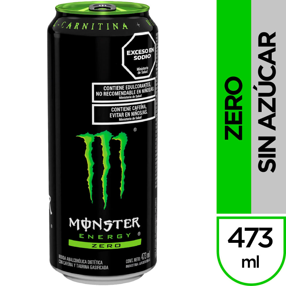 ENERGIZANTE MONSTER NGY ZERO GRENN