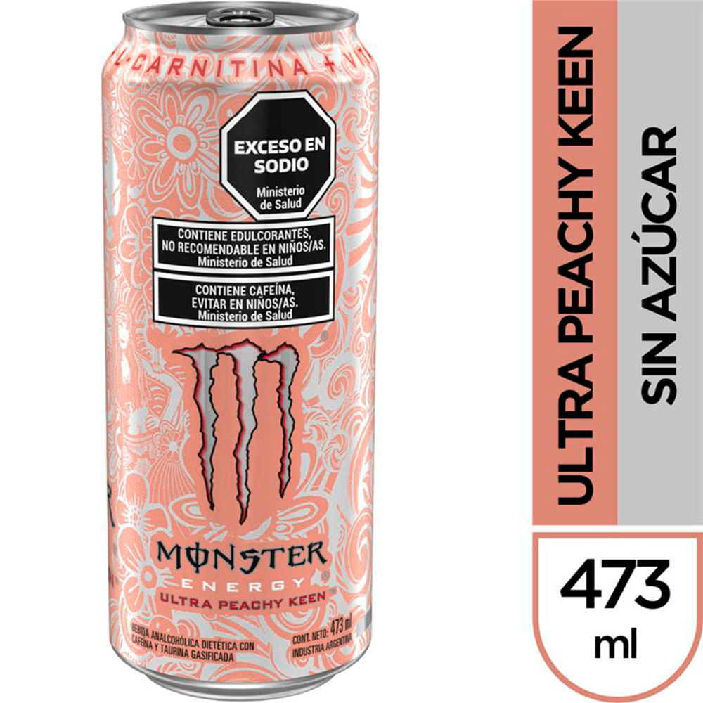 ENERGIZANTE MONSTER ULTRA PEACHY KEEN