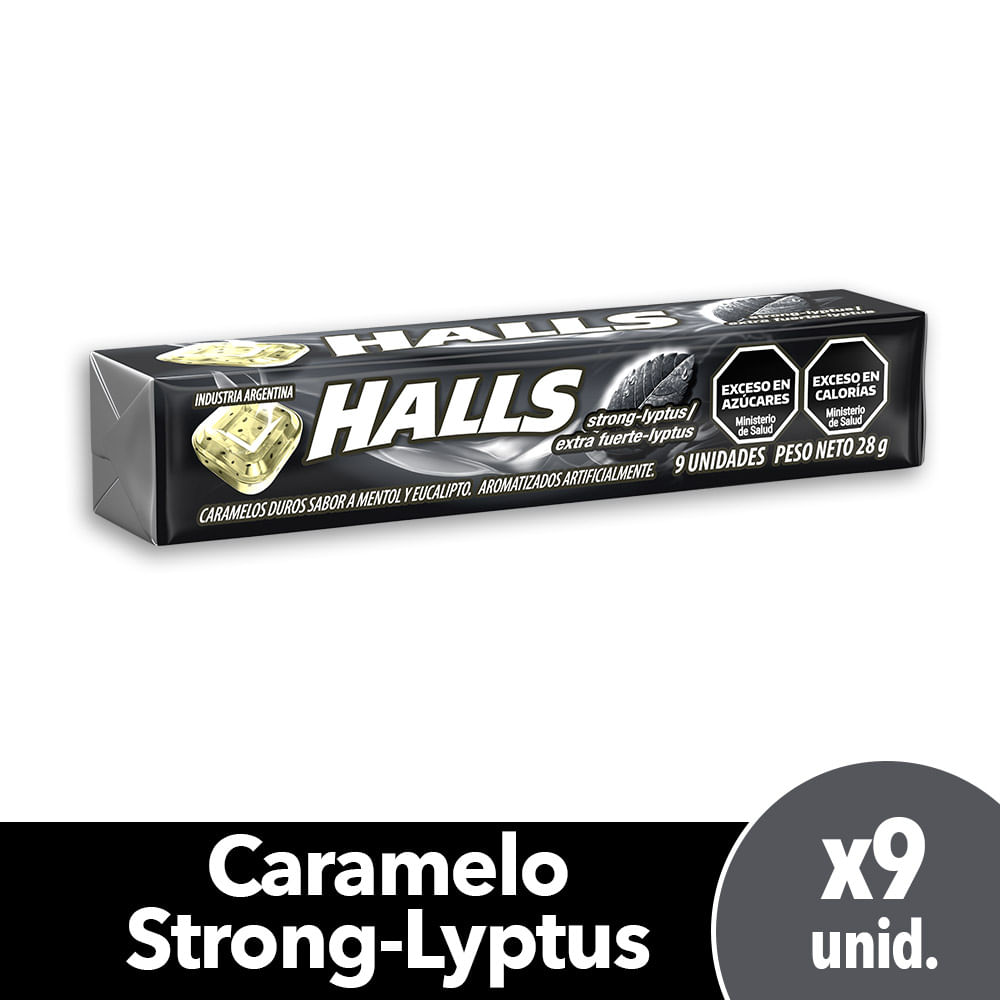 CARAMELOS HALL STRONG LYPTUS