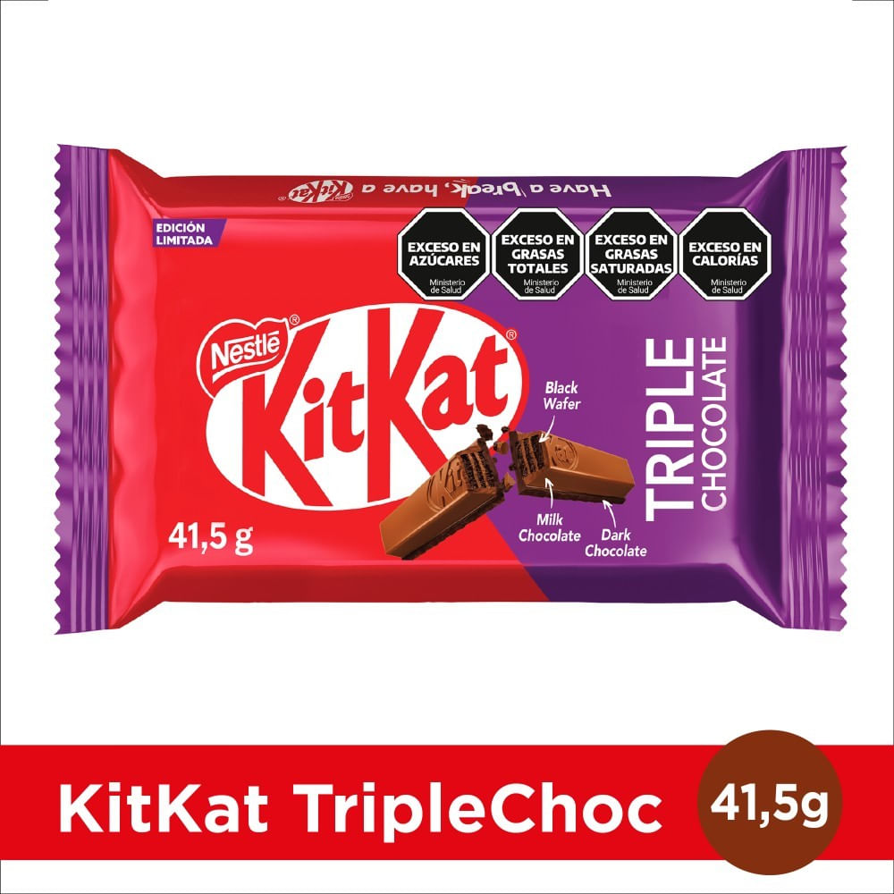 BARRA KITKAT TRIPLE CHOCOLATE