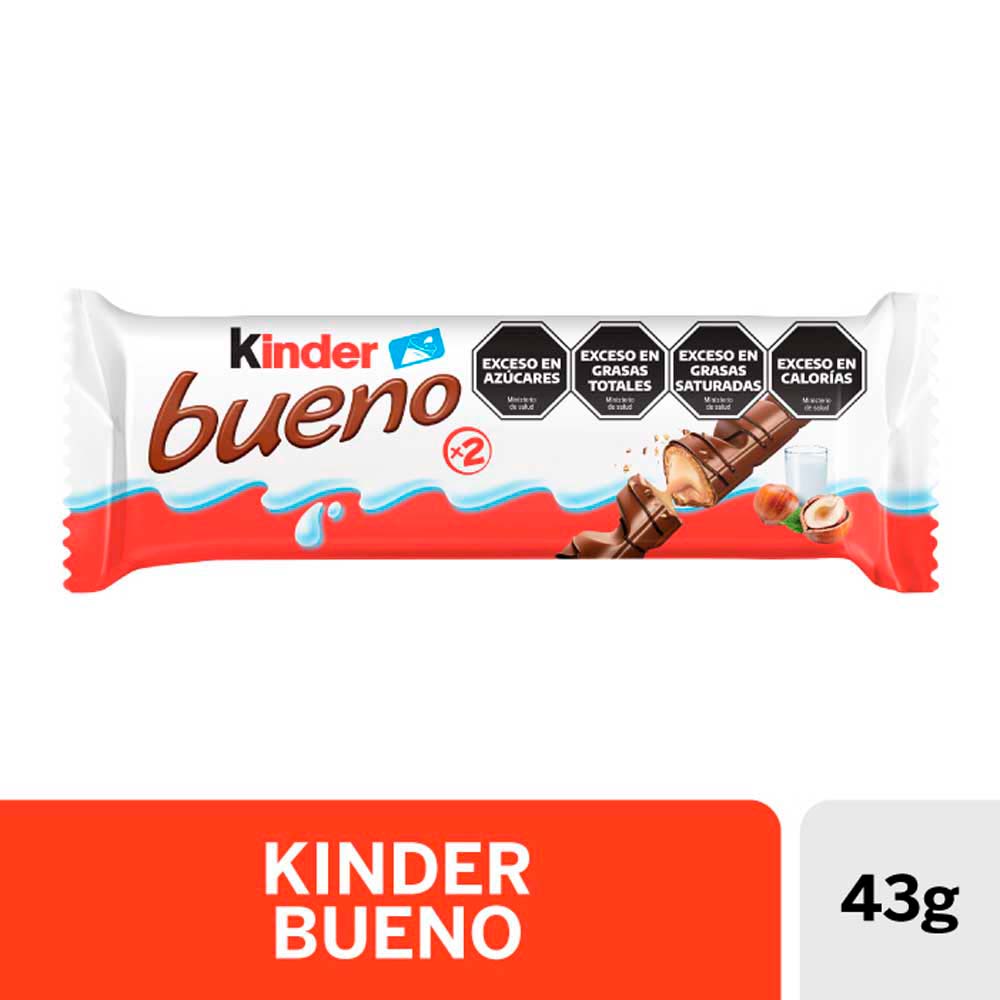 BARRA DE CHOCOLATE KINDER BUENO