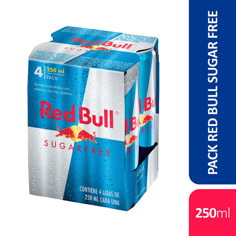 ENERGIZANTE RED BULL SUGAR FREE