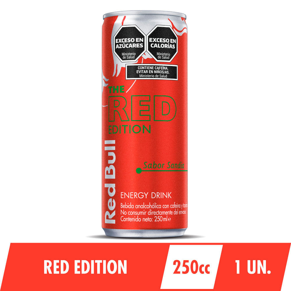 ENERGIZANTE RED BULL EDITION CAN
