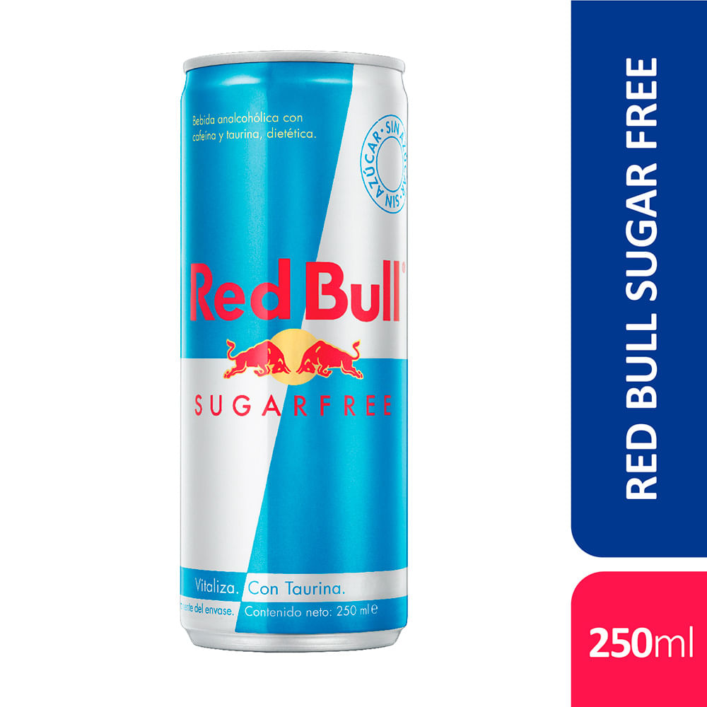 ENERGIZANTE RED BULL SUGAR FREE